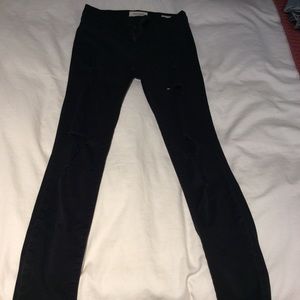Pacsun slashed skinny jeans